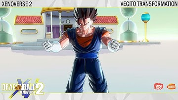 Vegito Transformation with moveset & skill | Dragonball Xenoverse 2