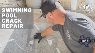 Swimming Pool Crack Repair by Texas Home Improvement 2,072 views 6 months ago 5 minutes, 38 seconds