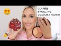 Clarins bronzing compact 02 and 01 review