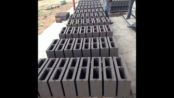 Automatic cement concrete paving interlocking hollow brick block making machine price qt4-15