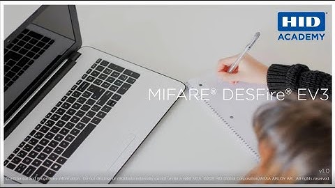 HID MIFARE DESFire EV3 Smartcard Portfolio