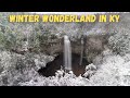 Big South Fork Recreational Area | Winter Wonderland in Kentucky!