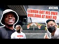 LEBRON JAMES BUILDING TOUR AT NIKE HQ (FIRST LOOK)