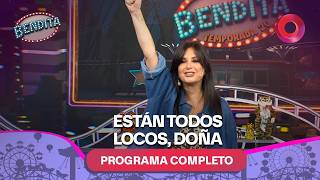 Están todos locos, doña | #Bendita Completo 04/08 - El nueve