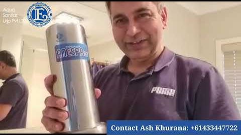 How often do you change Anespa filter?