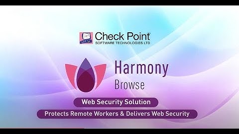 Tech Insights webinar: Harmony Browse, a revolutionary web security solution