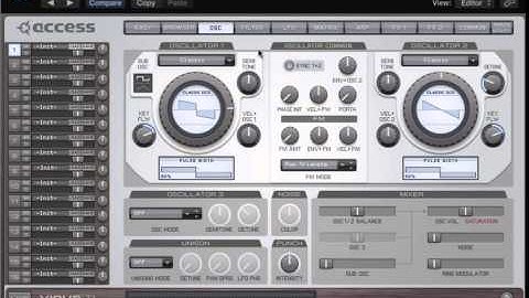 Virus TI2 Knob Behaviour
