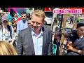 Spencer Pratt Mingles With Supporters At His Meet & Greet Block Party In Los Angeles, CA