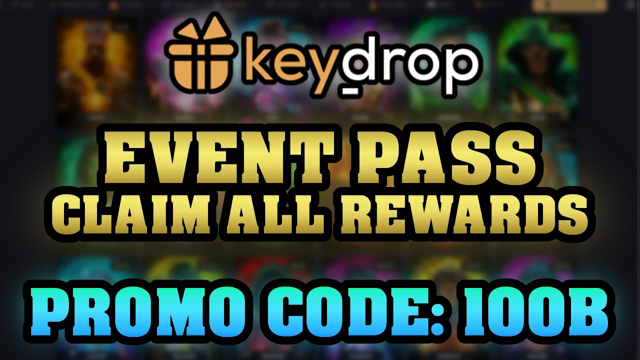 🏆 EVENT PASS - ALL REWARDS 🏆 KeyDrop Case Opening + Review (KeyDrop Promo Code)