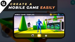 Unreal Engine Mobile Game Template | Compatible with Play Store and App Store screenshot 3