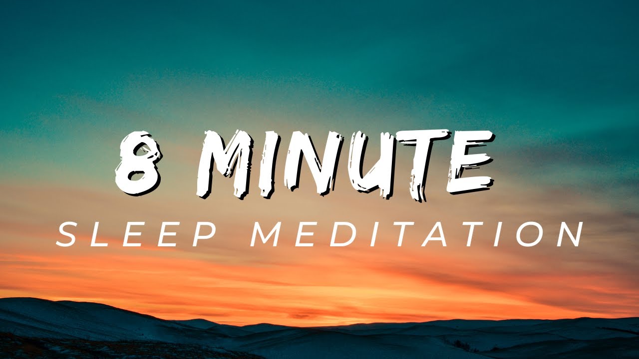 8Minute Sleep Meditation FALL ASLEEP QUICK Guided Gratitude Sleep Meditation YouTube