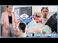 SHOPPING FOR ISLA&#39;S PARTY! NAG DATE KAMI NI DADDY! GUSTO SUMAMA NI ISLA! ❤️ | rhazevlogs