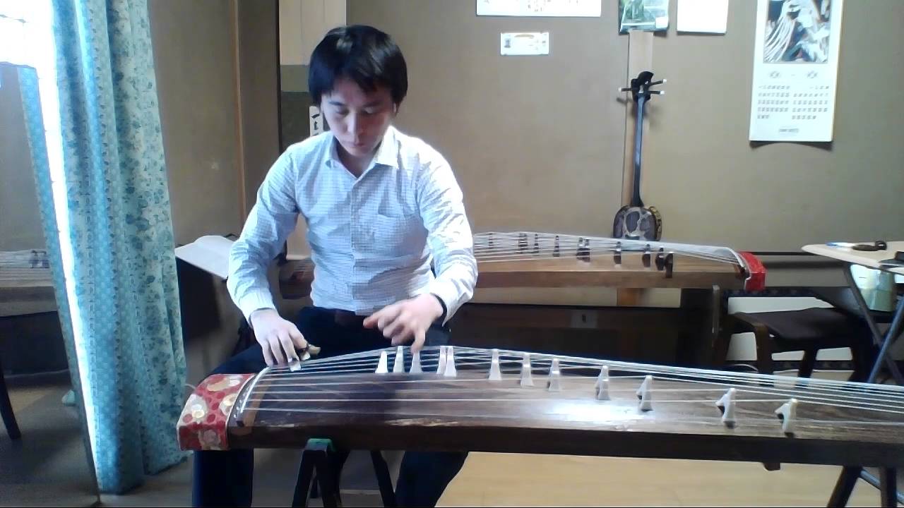 雲上の桜 津軽三味線風 箏 琴 cherry blossoms above the clouds - YouTube