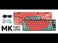 Mk first look leopold x mk fc660mbt vapor 65 ds pbt wireless  bluetooth mechanical keyboard