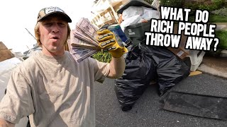 Trash Picking MILLION DOLLAR Beach Town!