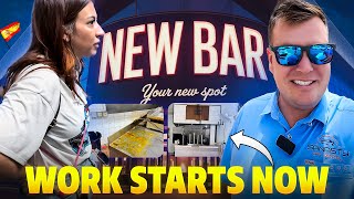 Work FINALLY BEGINS on Buddies Bar Expansion! Tenerife’s Newest Bar- LOTS TO DO 🫣🤯