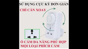 Ổ cắm hẹn giờ đếm ngược hẹn giờ tắt MT01D 16A 3500W sử dụng dễ dàng công tắc hẹn giờ timer hẹn giờ