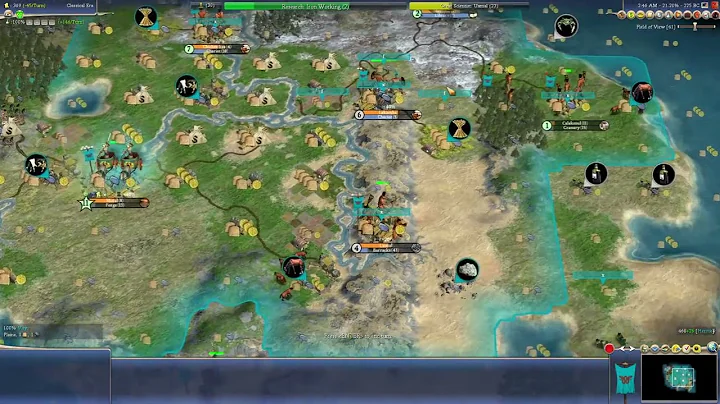 Civ 4 Deity 54 | Pacal Isolation | Part 2 (Growing Cottages and Reaching Optics)