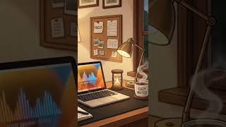 Cozy Study Vibes | Focus Music to Help You Work 🎧✨ #Shorts⁠