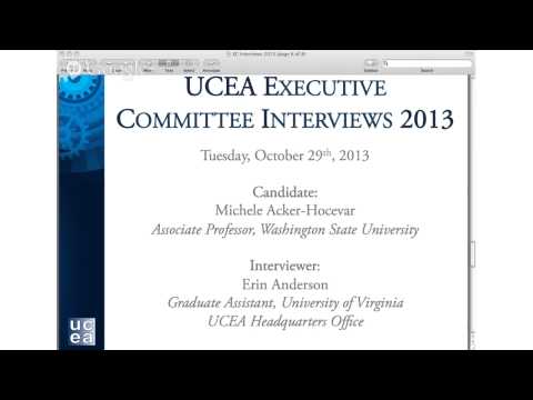 2013 EC Interview: Michele Acker-Hocevar