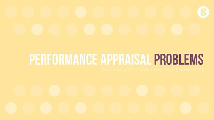 Performance Appraisal Problems - DayDayNews