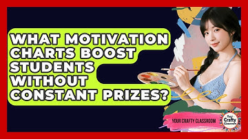 What Motivation Charts Boost Students Without Constant Prizes? - Your Crafty Classroom