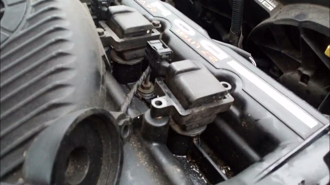 Chrysler Sebring 2.7 V6 Spark Plug Replacement without removing intake