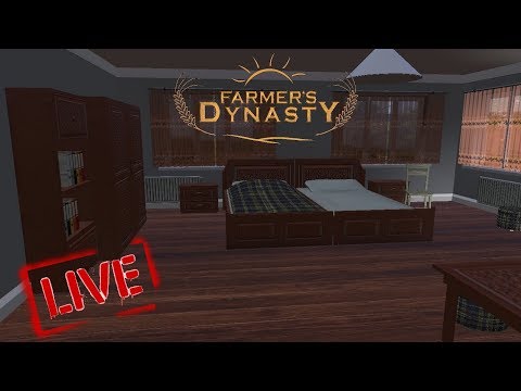 Farmers Dynasty Live 17 Upgrading The Furniture Youtube