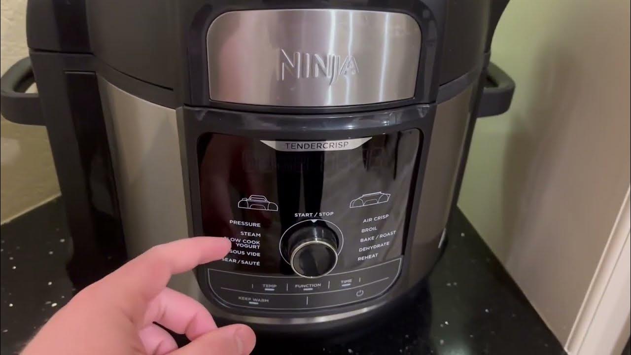  Ninja FD302 Foodi 11-in-1 Pro 6.5 qt. Pressure Cooker & Air  Fryer that Steams, Slow Cooks, Sears, Sautés, Dehydrates & More, with 4.6  qt. Crisper Plate, Nesting Broil Rack & Recipe
