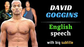 Indian speech | David Goggins motivational speech | ★ big subtitle | English speech