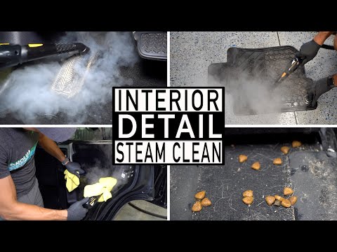 How To Steam Clean a Vehicle! | The Detail