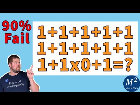 Viral Math Problem Everyone Gets WRONG! | Minute Math #viralmath