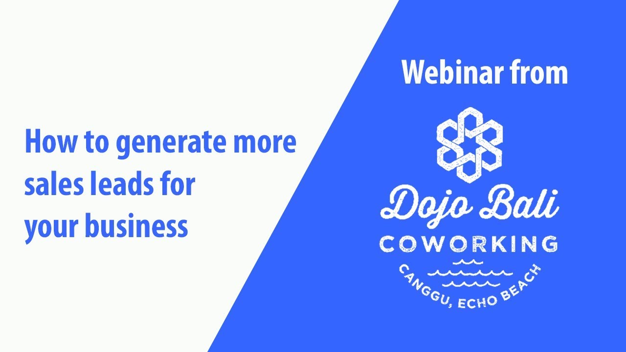 How to generate more sales leads for your business