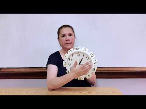 Video: How To Count In Minutes