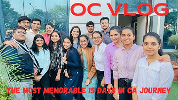15 Days Of Memories ❤️ // CA Orientation Course Vlog // ICAI Indore