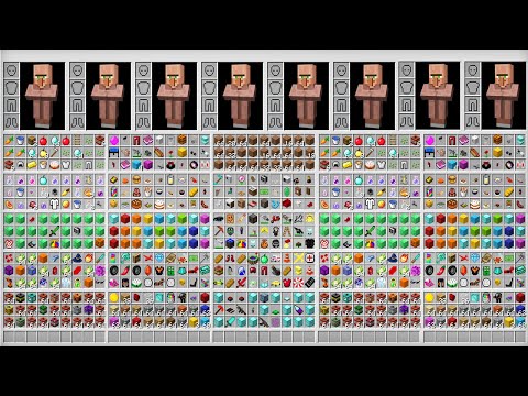 ЧТО ЛЕЖИТ В ИНВЕНТАРЕ У ВСЕЙ ДЕРЕВНИ ЖИТЕЛЕЙ В МАЙНКРАФТ | Компот Minecraft