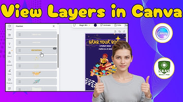 How To See Layers In Canva | Layer Panel Tutorial (2025)