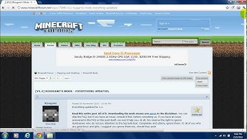 How to download Mod Loader and Audiomod for minecraft 1.1