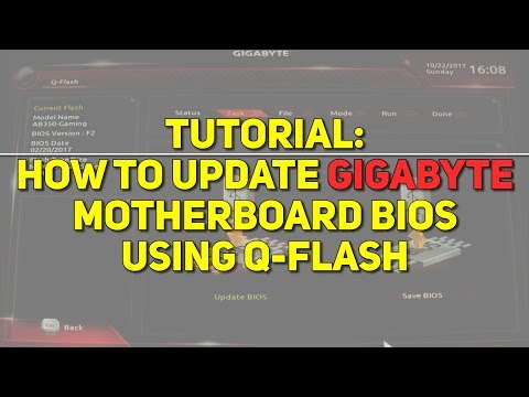 Update your Gigabyte BIOS using Q-Flash
