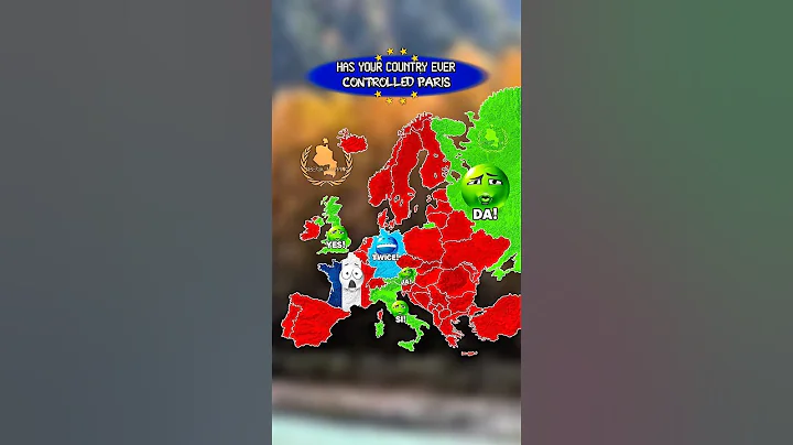 has your country ever controlled paris #europe #map #history #mapping #mapper #shorts #edit