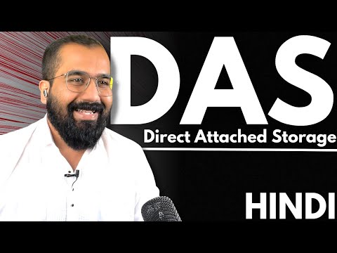 DAS : Direct Attached Storage Explained in Hindi l Cloud Computing Series