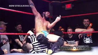 Jt Dunn Knocks Out Referee Tony P With A Rolling Elbow - Beyond Wrestling