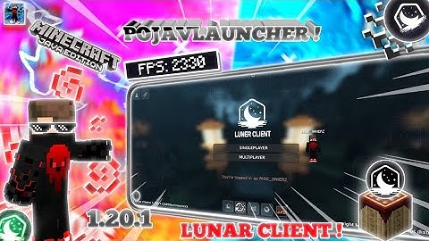 Lunar Client Lastest Version 1.20.1 In Pojav Launcher