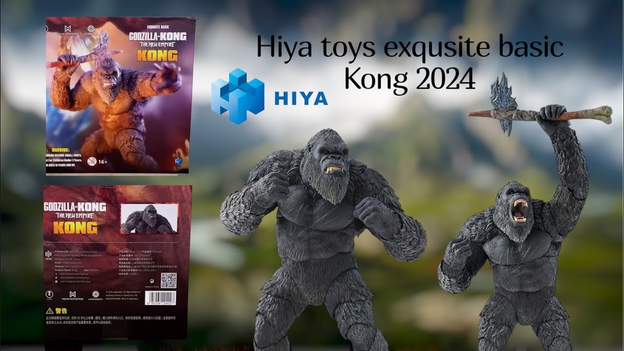 Hiya toys exqusite basic kong 2024(battle axe ver.) - YouTube