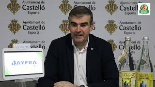 Rueda de prensa de David Mangas post Amics Castelló 92 vs Grupo Alega Cantabria 89