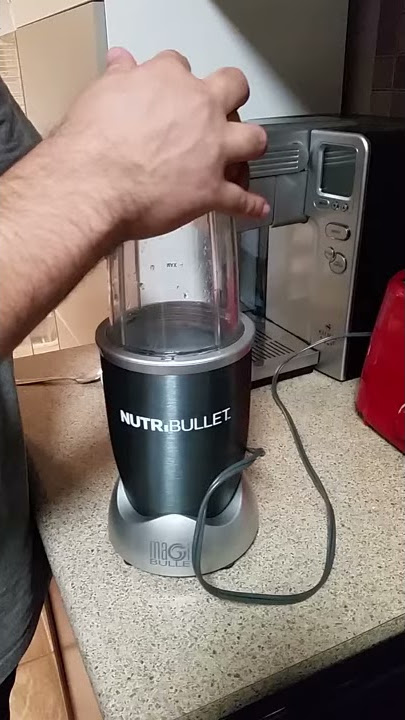 NutriBullet NBR-1201 12-Piece High-Speed Blender/Mixer System, Gray/silver (600 Watts)