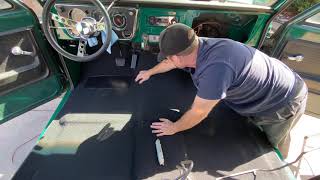 The Green Truck: Carpet Installation, 1972 Chevy C10