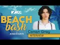 Conan Gray Reveals His Hair Care Routine & Describes Working With Julia Michaels  | Z100 Beach Bash