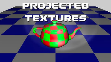 OpenGL projected textures demo