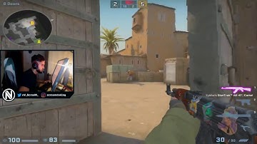 CS:GO - ScreaM plays MM on Dust 2 - Road to Global  28.11.2017.